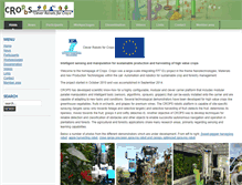 Tablet Screenshot of crops-robots.eu